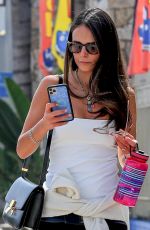JORDANA BREWSTER Out Shopping for Sunglasses in West Hollywood 09/17/2021