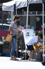 JORDANA BREWSTER Out to Buy Flowers in Brentwood 09/08/2021