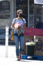 JORDANA BREWSTER Out to Buy Flowers in Brentwood 09/08/2021