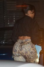 JORDYN WOODS Out for Dinner at Nobu in Malibu 09/06/2021