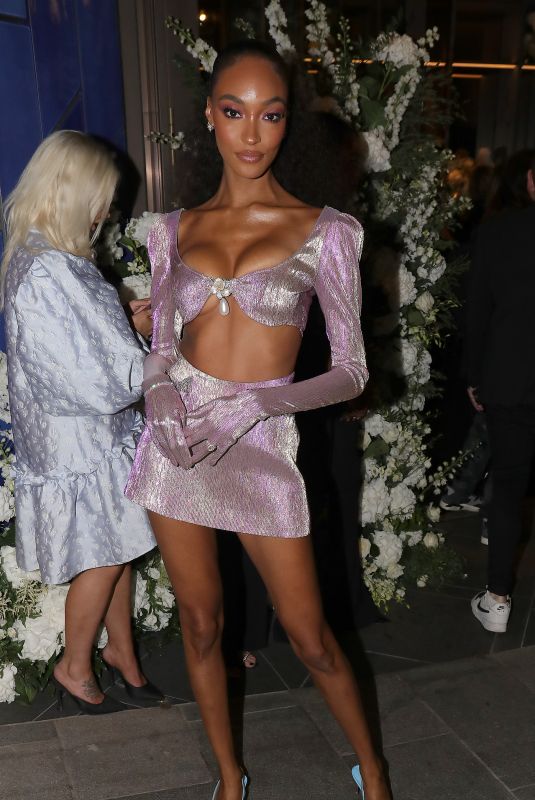 JOURDAN DUNN at British Vogue and Tiffany & Co Celebrate Fashion and Film in London 09/20/2021