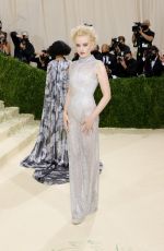JULIA GARNER at 2021 Met Gala in New York 09/13/2021