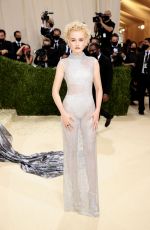JULIA GARNER at 2021 Met Gala in New York 09/13/2021