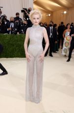 JULIA GARNER at 2021 Met Gala in New York 09/13/2021