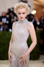 JULIA GARNER at 2021 Met Gala in New York 09/13/2021