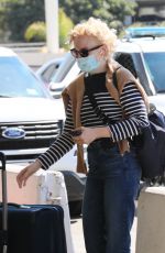 JULIA GARNER at LAX Airport in Los Angeles 09/15/2021