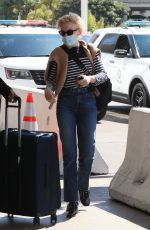 JULIA GARNER at LAX Airport in Los Angeles 09/15/2021