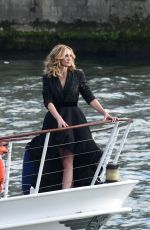 JULIA ROBERTS on the Set of Lancome Commercial in Paris 09/17/2021