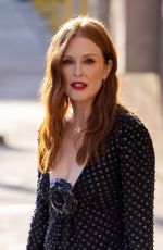 JULIANNE MOORE Arrives at Jimmy Kimmel Live 09/22/2021