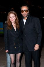 JULIANNE MOORE at Tom Ford Fashion Show in New York 09/12/2021