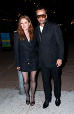 JULIANNE MOORE at Tom Ford Fashion Show in New York 09/12/2021