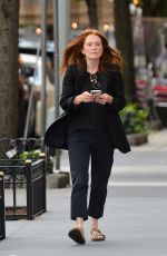 JULIANNE MOORE Out and About in New York 09/20/2021