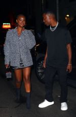 JUSTINE SKYE and Giveon at Carbone in New York 09/14/2021