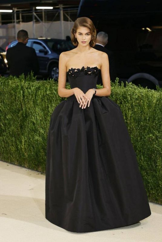 KAIA GERBER at 2021 Met Gala in New York 09/13/2021
