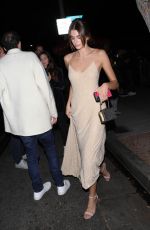 KAIA GERBER at Delilah in West Hollywood 09/25/2021