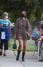 KAIA GERBER Out for Dinner with Friends in Silverlake 09/22/2021