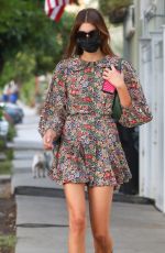 KAIA GERBER Out for Dinner with Friends in Silverlake 09/22/2021