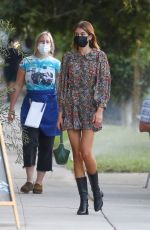 KAIA GERBER Out for Dinner with Friends in Silverlake 09/22/2021