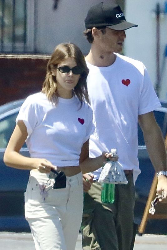 KAIA GERBER Out on Her Birthday in Los Angeles 09/03/2021