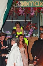 KALEY CUOCO Arrives at HBO Max Emmy Party in West Hollywood 09/19/2021