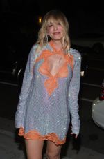 KALEY CUOCO Arrives at Manuela Restaurant in Los Angeles 09/17/2021