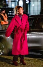 KALEY CUOCO on the Set of The Flight Attendant in Berlin 09/10/2021