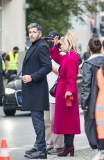 KALEY CUOCO on the Set of The Flight Attendant, Second Season 09/10/2021