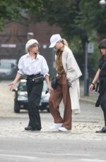 KALEY CUOCO Out for Dinner in Germany 09/12/2021