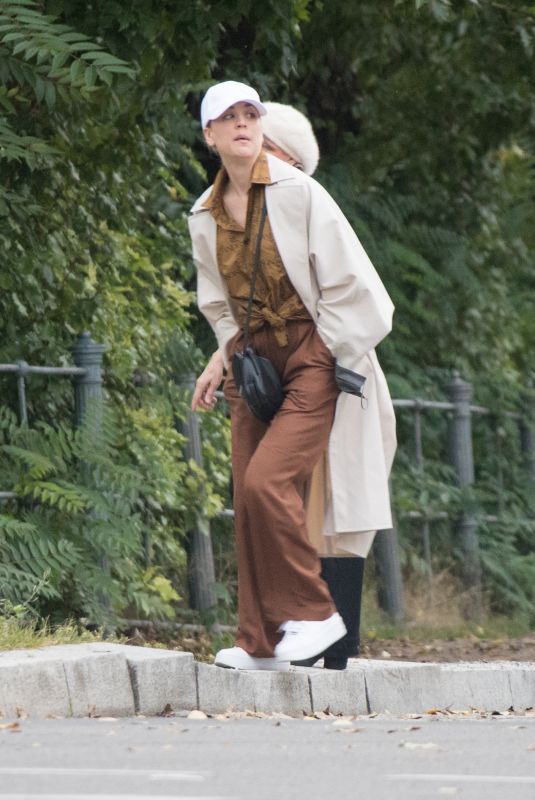 KALEY CUOCO Out for Dinner in Germany 09/12/2021