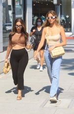 KARA DEL TORO Out Shopping with a Friend in Beverly Hills 09/20/2021