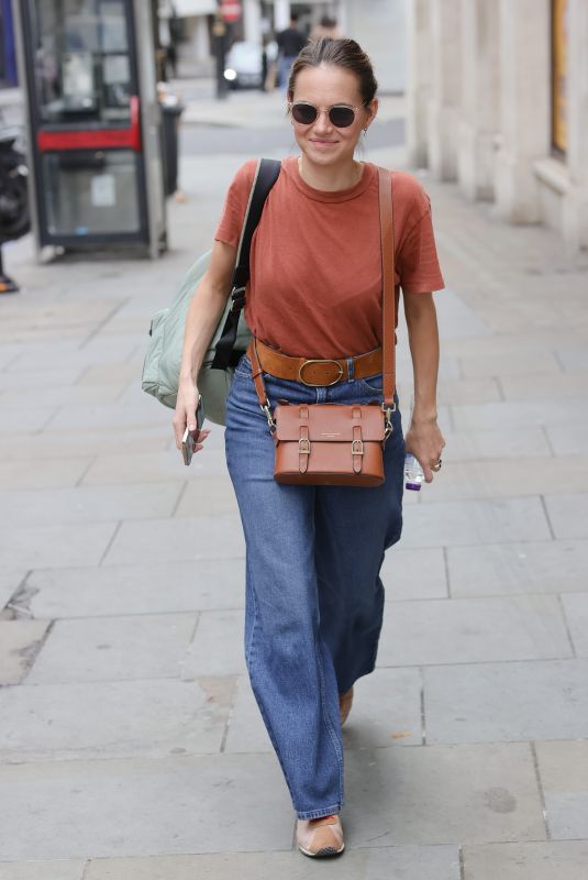 KARA TOINTON Out in London 09/12/2021