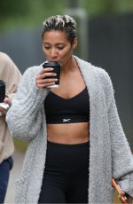 KAREN HAUER Out for Lunch and Coffee in London 09/27/2021