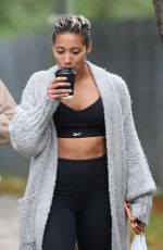 KAREN HAUER Out for Lunch and Coffee in London 09/27/2021