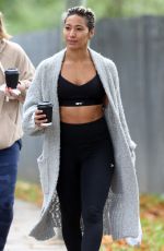 KAREN HAUER Out for Lunch and Coffee in London 09/27/2021