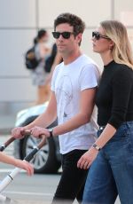 KARLIE KLOSS and Joshua Kushner Out with Their Baby at Washington Square Park in New York 09/11/2021