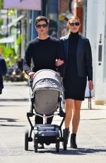 KARLIE KLOSS and Joshua Kushner Out with Their Baby in New York 09/27/2021