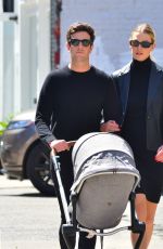 KARLIE KLOSS and Joshua Kushner Out with Their Baby in New York 09/27/2021