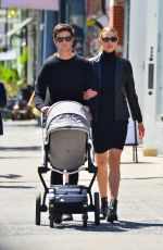 KARLIE KLOSS and Joshua Kushner Out with Their Baby in New York 09/27/2021