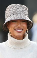 KARRUECHE TRAN Arrives at Coach Fashion Show at New York Fashion Week 09/10/2021