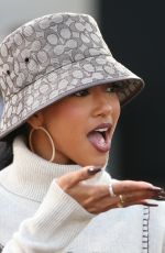 KARRUECHE TRAN Arrives at Coach Fashion Show at New York Fashion Week 09/10/2021