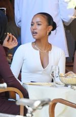 KARRUECHE TRAN Out for Lunch at Cipriani in New York 09/07/2021
