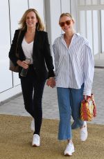 KATE BOSWORTH and Her Mother Arrives in Venice 08/31/2021