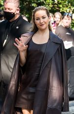 KATE HUDSON Arrives at Michael Kors Fashion Show in New York 09/10/2021