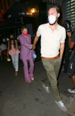 KATE HUDSON Leaves Carbone in New York 09/08/2021