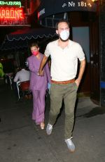 KATE HUDSON Leaves Carbone in New York 09/08/2021