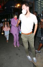 KATE HUDSON Leaves Carbone in New York 09/08/2021