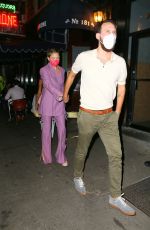 KATE HUDSON Leaves Carbone in New York 09/08/2021