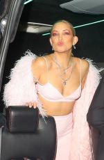 KATE HUDSON Leaves Carlyle Hotel in New York 09/13/2021