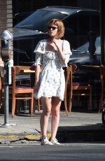 KATE MARA Leaves Little Dom