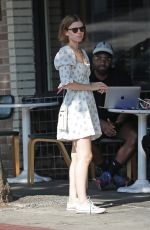 KATE MARA Leaves Little Dom